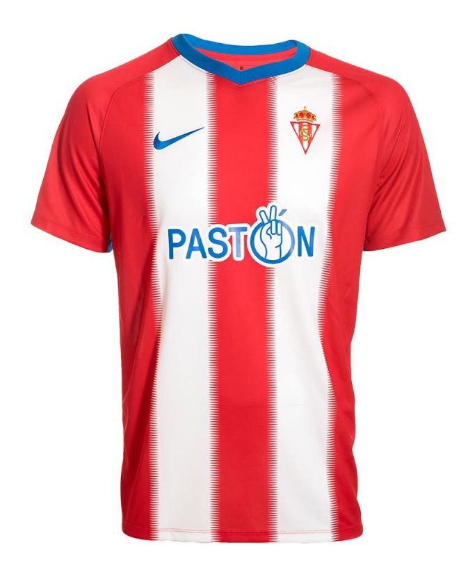 Sporting Gijón 2018-19 Home Kit