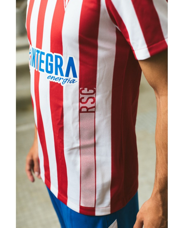 Sporting Gijón 2021-22 Home Kit