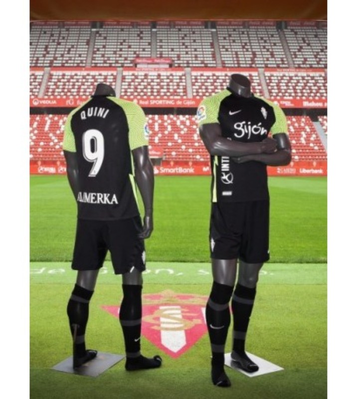 Sporting Gijón 2021-22 Away Kit