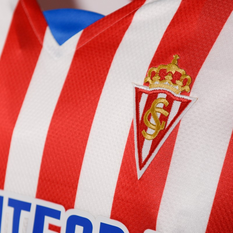 Sporting Gijón 2022-23 Home Kit