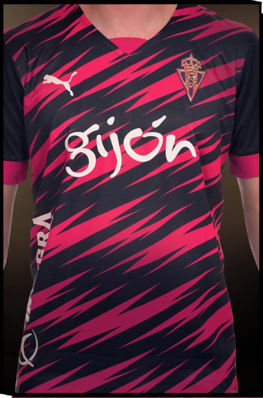 Sporting Gijón 2022-23 Away Kit