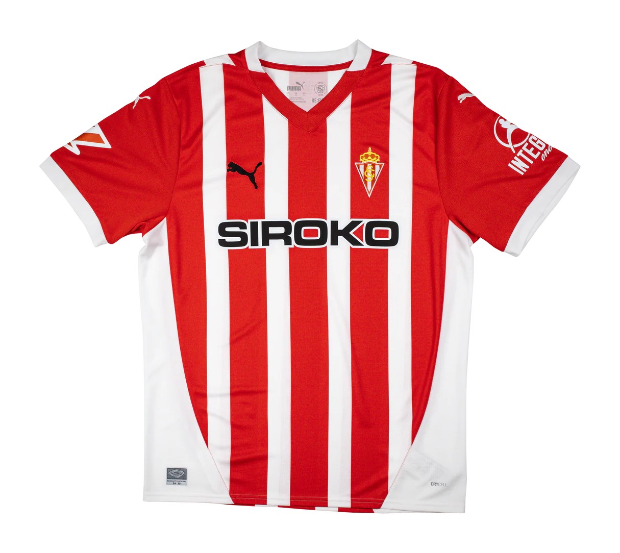 Sporting Gijón 2024-25 Home Kit