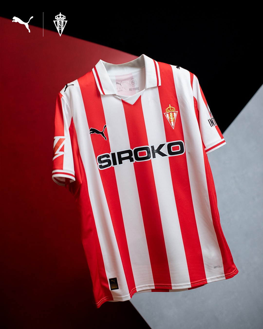 Sporting Gijón 2025-26 Home Kit