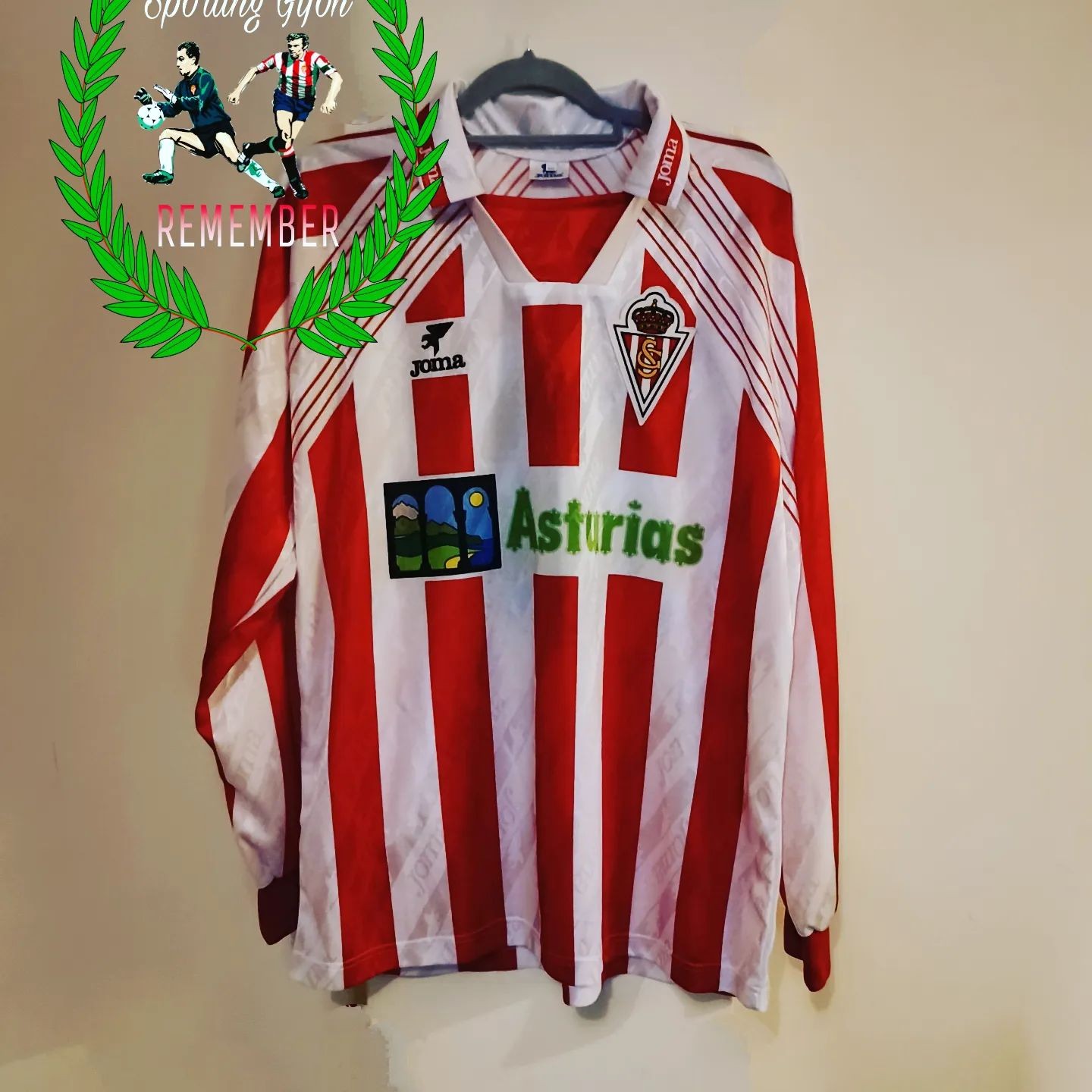 Sporting Gijón 1994-95 Home Kit