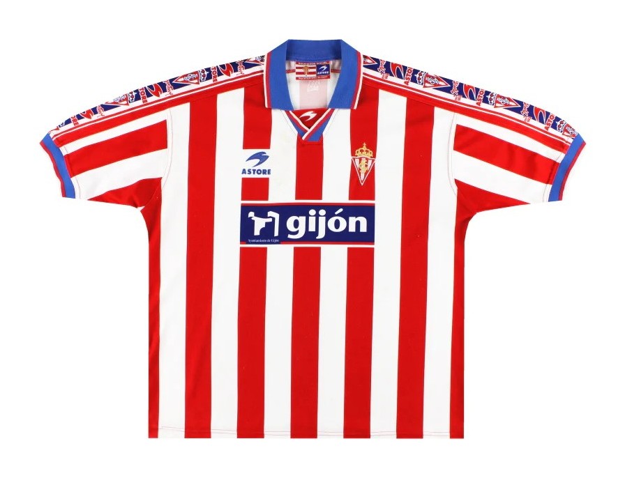 Sporting Gijón 1999-00 Home Kit