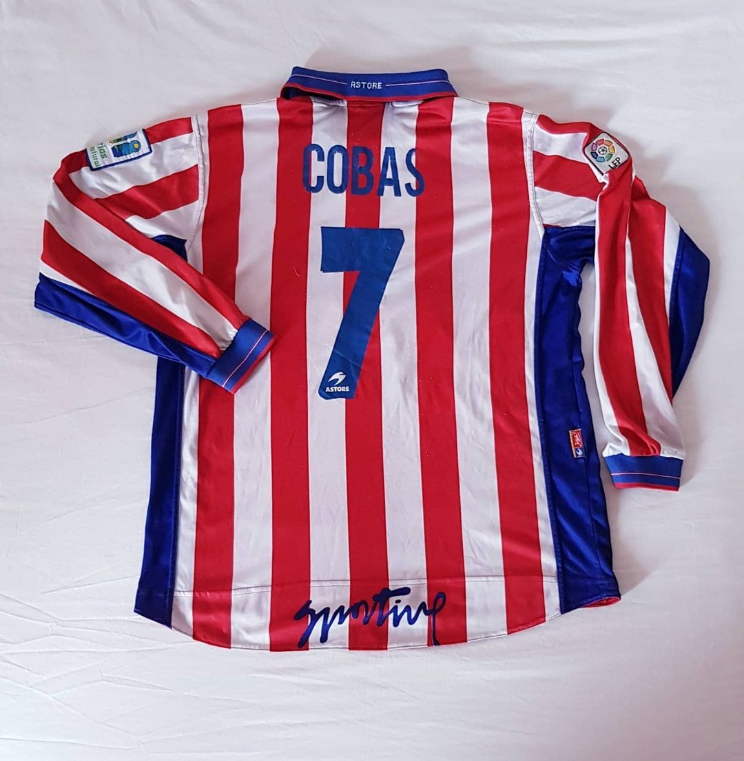 Sporting Gijón 2001-02 Home Kit