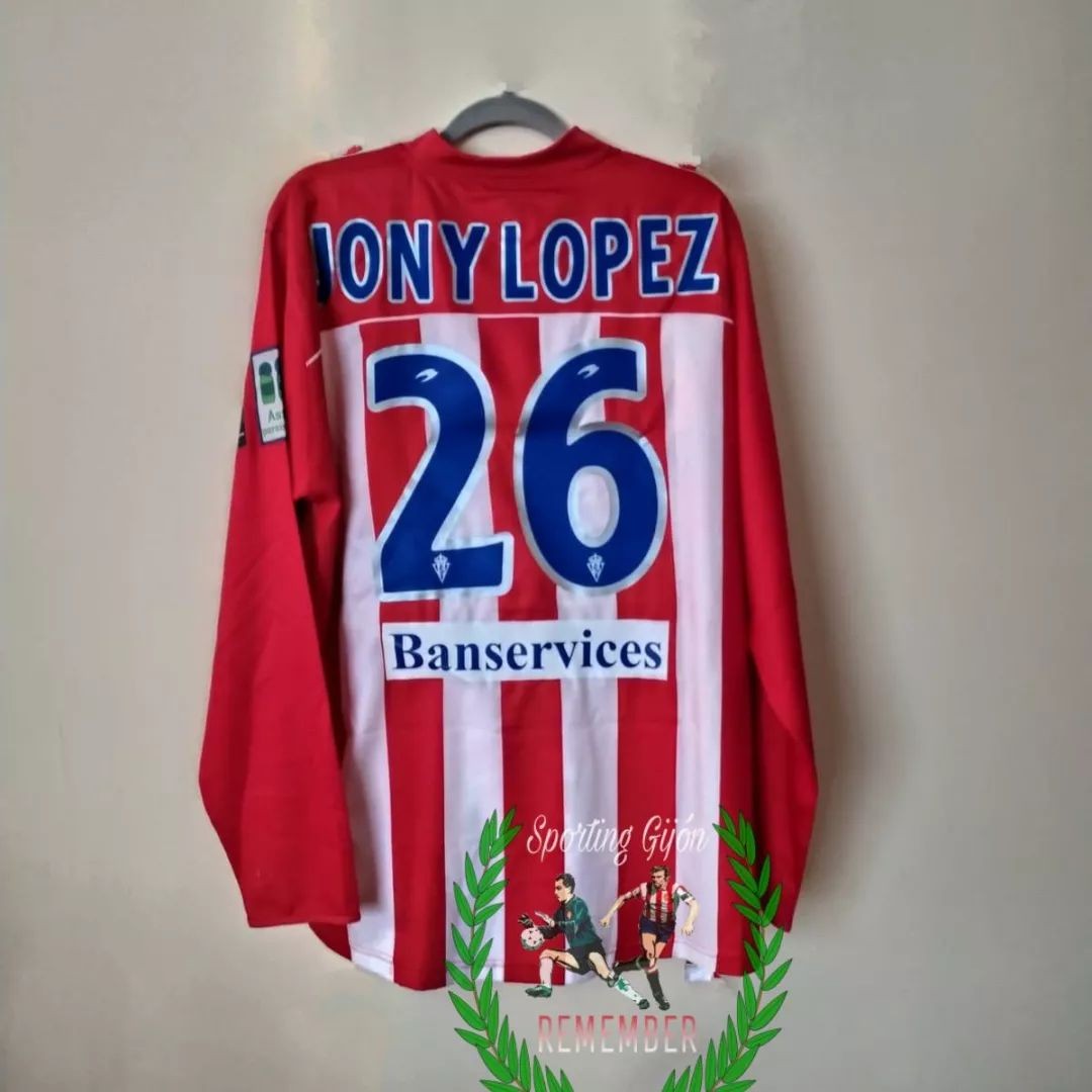 Sporting Gijón 2005-06 Home Kit