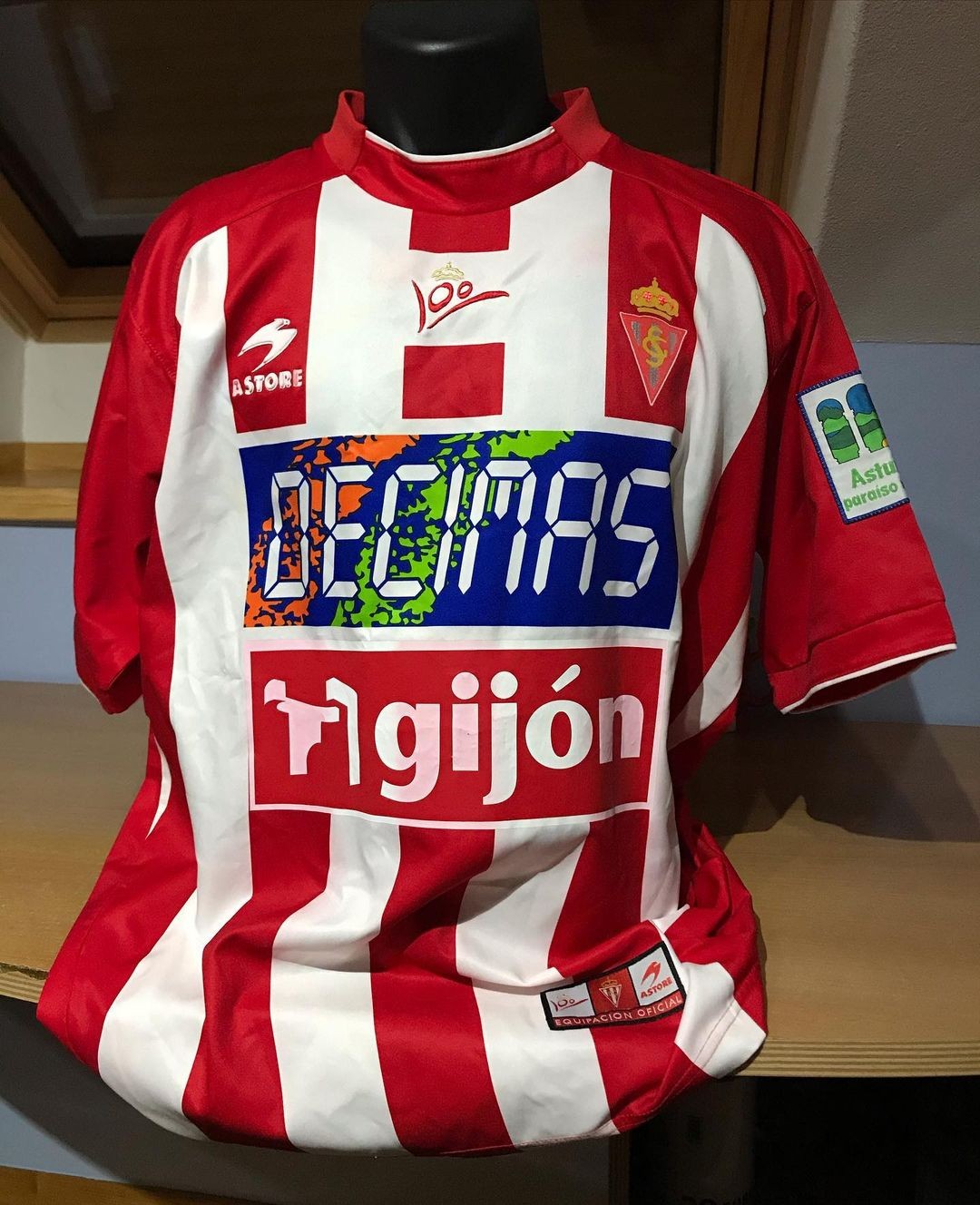 Sporting Gijón 2006-07 Home 2 Kit