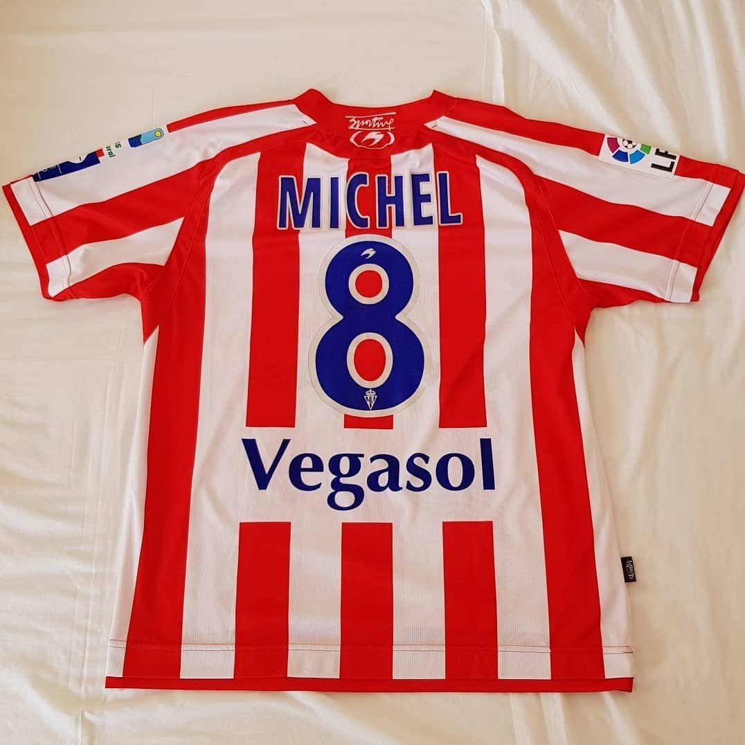 Sporting Gijón 2007-08 Home Kit