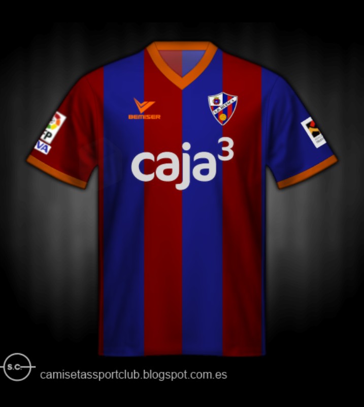 SD Huesca 2011-12 Home Kit
