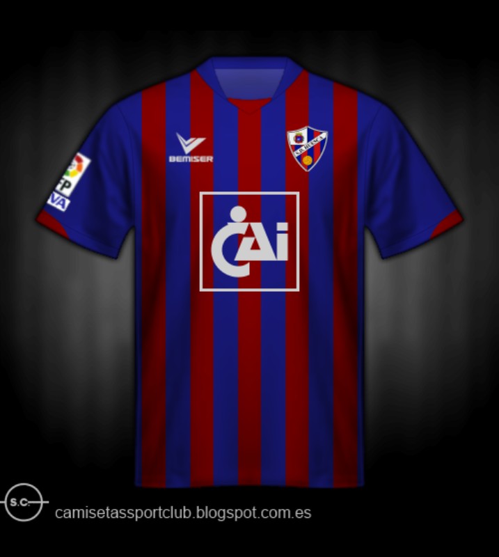 SD Huesca 2012-13 Home Kit