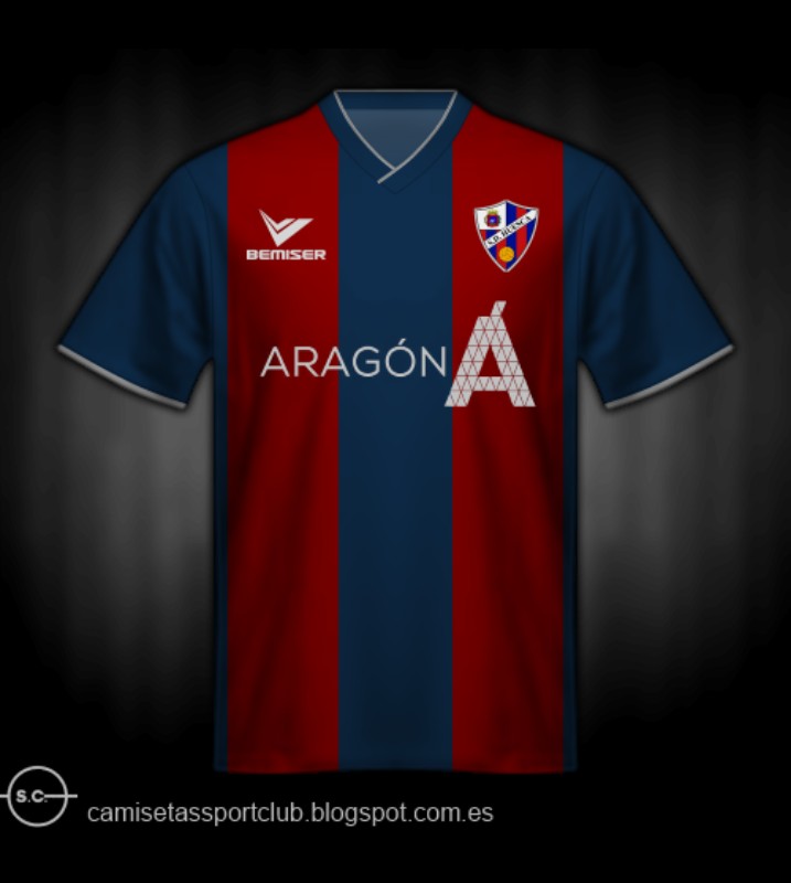SD Huesca 2013-14 Home Kit