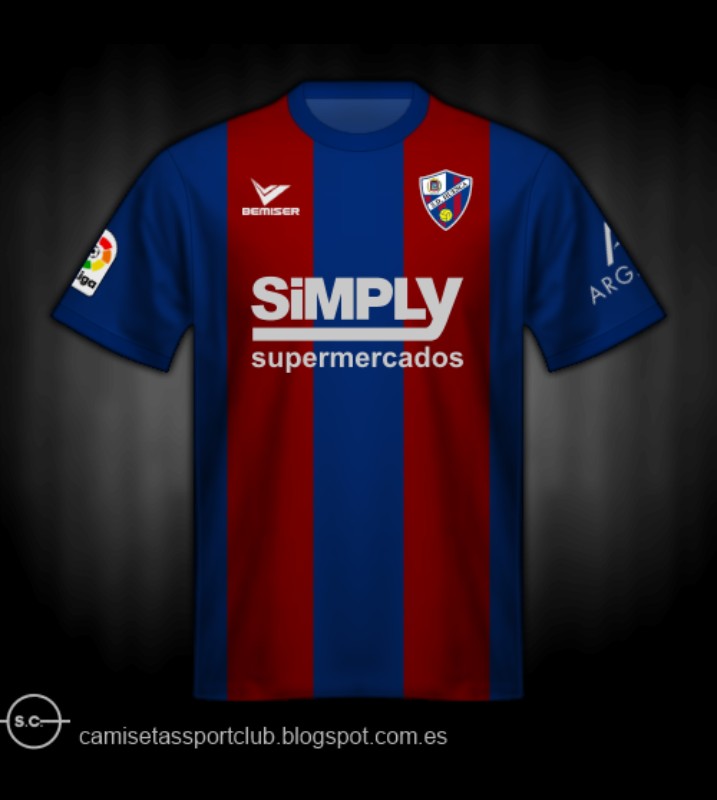 SD Huesca 2016-17 Home Kit