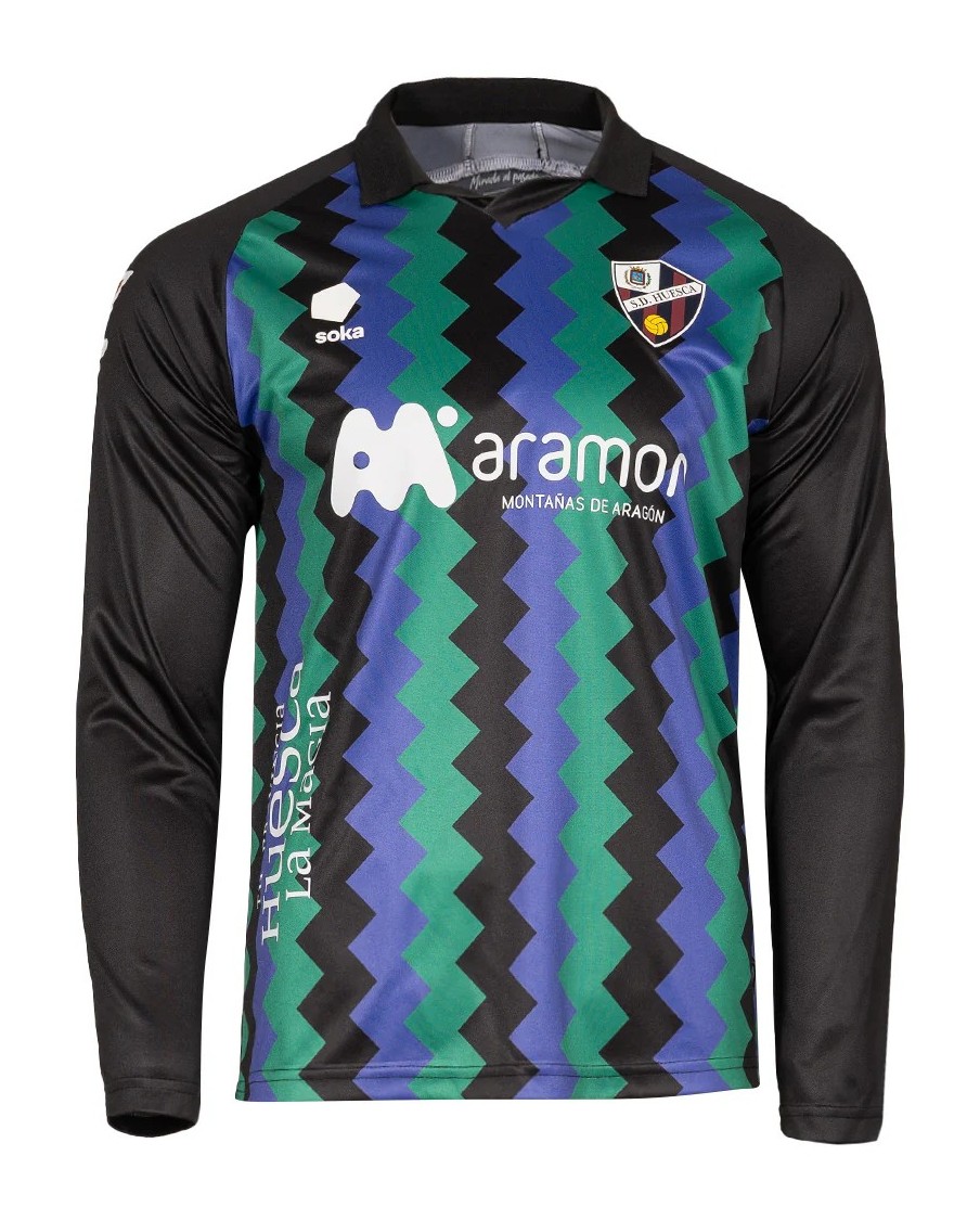 SD Huesca 2025-26 GK Fourth Kit