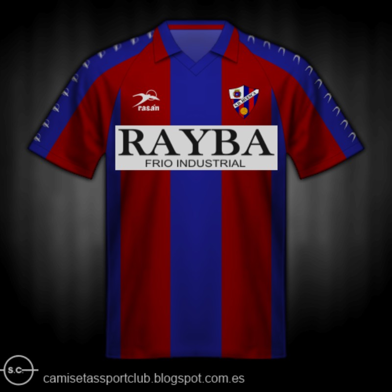 SD Huesca 1992-93 Home Kit