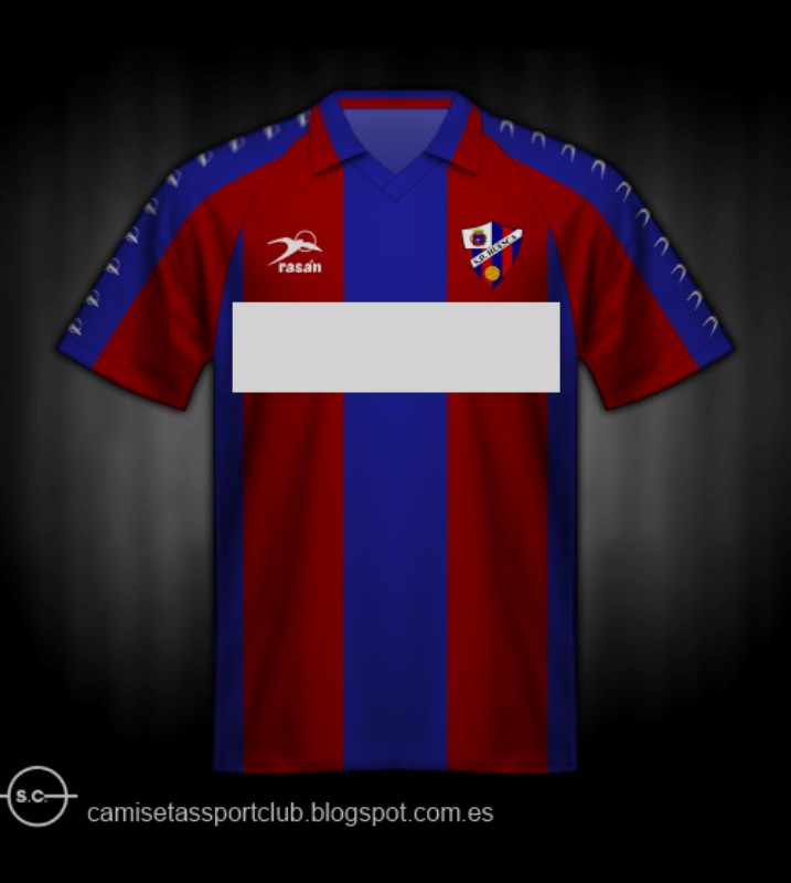 SD Huesca 1993-94 Home Kit