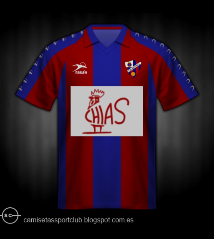 SD Huesca 1993-94 Home 2 Kit