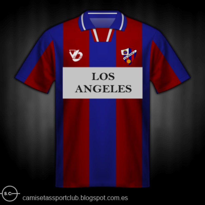 SD Huesca 1994-95 Home Kit