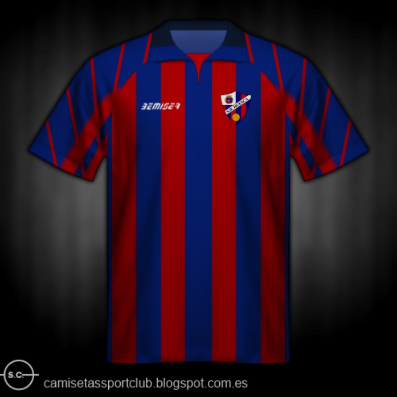 SD Huesca 1998-99 Home Kit