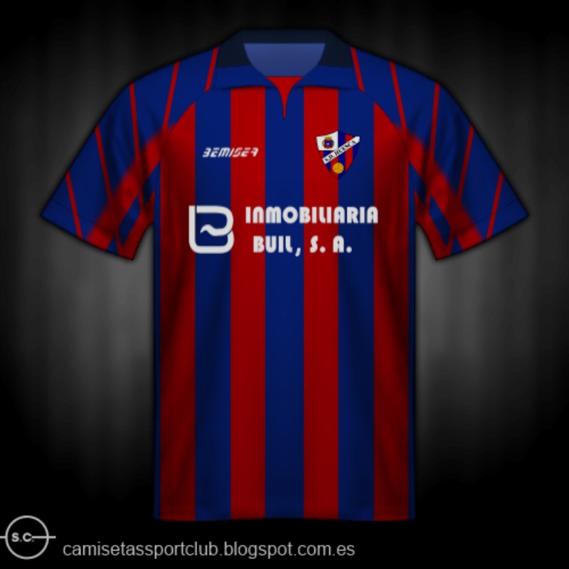 SD Huesca 1999-00 Home Kit
