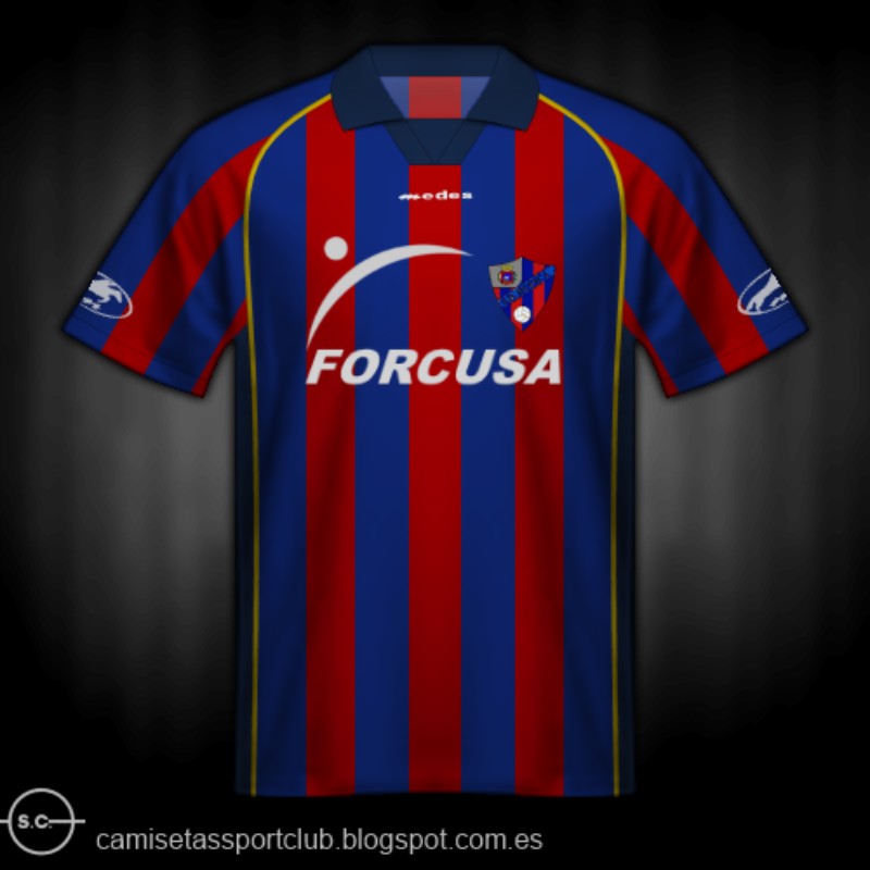 SD Huesca 2001-02 Home Kit