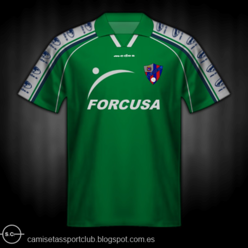 SD Huesca 2001-02 Away Kit