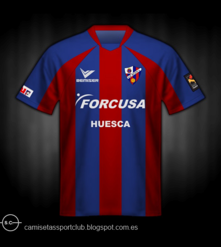 SD Huesca 2006-07 Home Kit