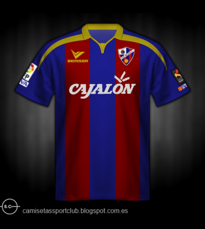 SD Huesca 2009-10 Home Kit