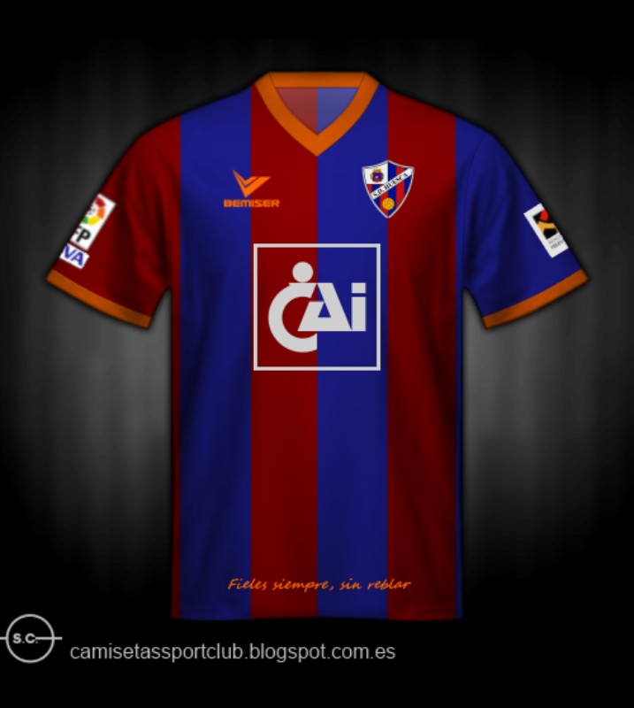 SD Huesca 2010-11 Home Kit