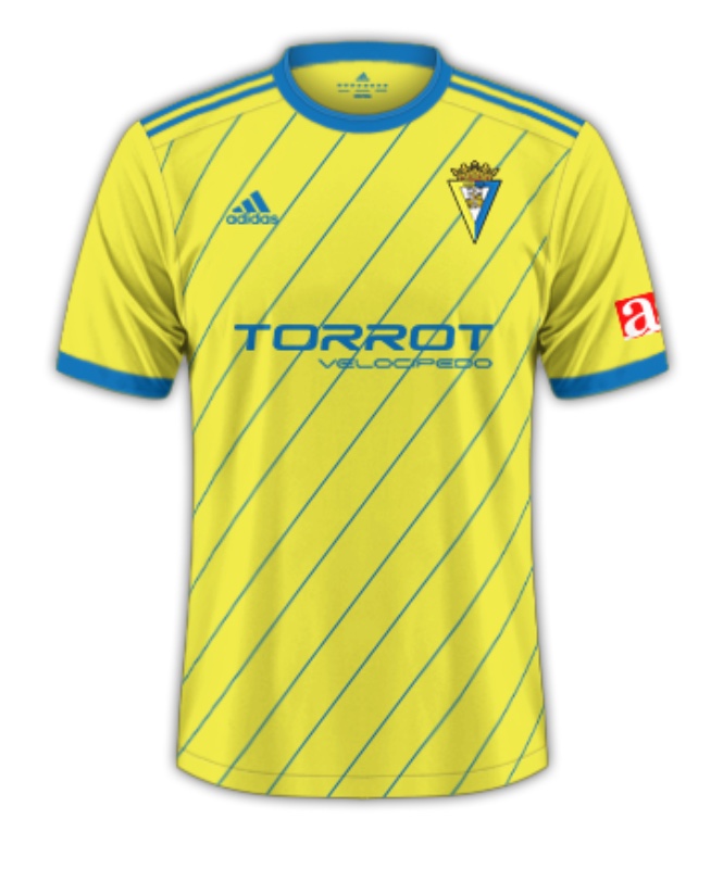 Cádiz CF 2018-19 Home Kit