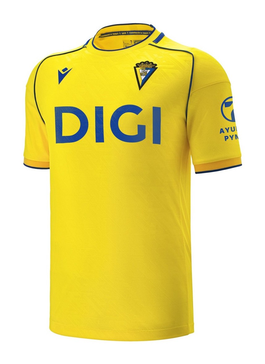 Cádiz CF 2025-26 Home Kit