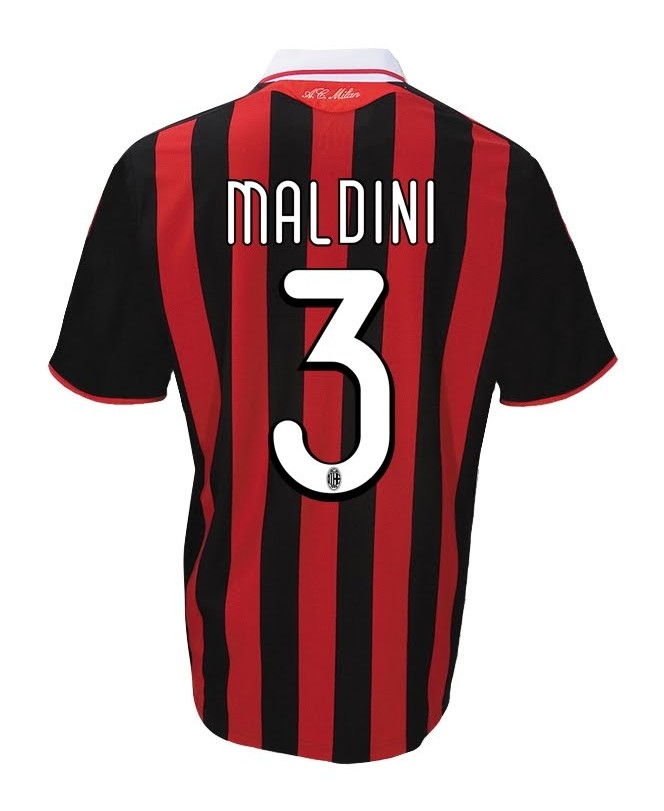 AC Milan 2008-09 Home V3 Kit