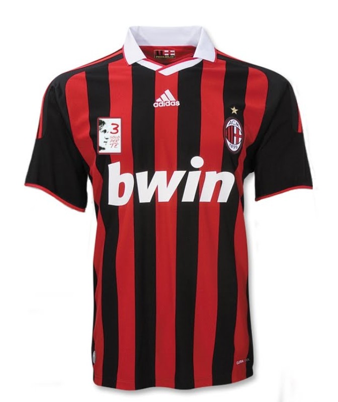 AC Milan 2008-09 Home V3 Kit