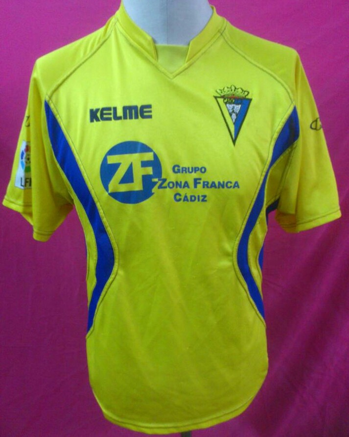 Cádiz CF 2003-04 Home Kit