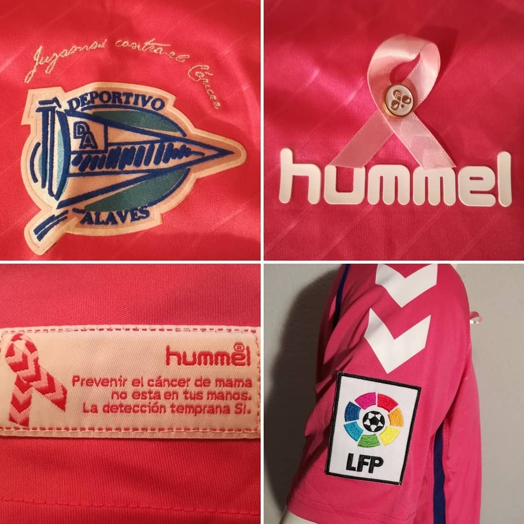 Deportivo Alavés 2013-14 Pink October Kit