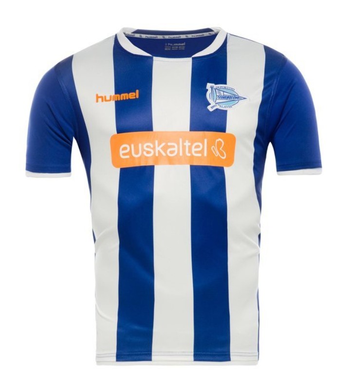 Deportivo Alavés 2014-15 Home Kit