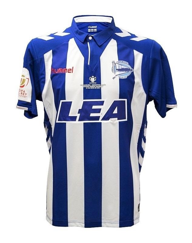 Deportivo Alavés 2016-17 Copa del Rey Final Kit