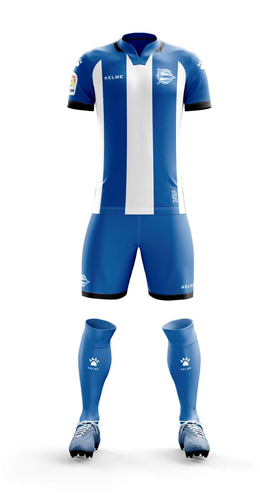 Deportivo Alavés 2017-18 Home Kit