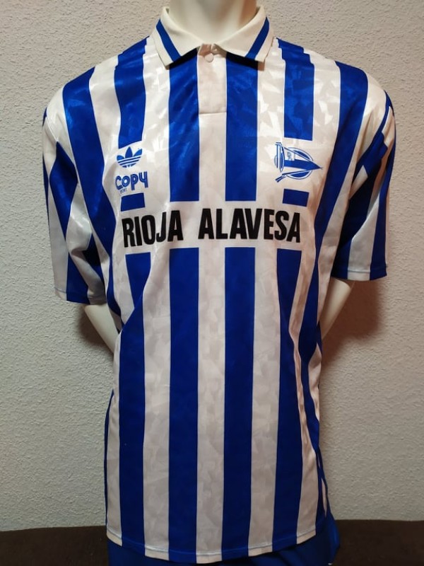 Deportivo Alavés 1993-94 Home Kit