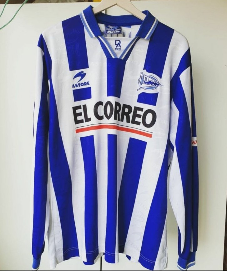 Deportivo Alavés 1997-98 Home V2 Kit