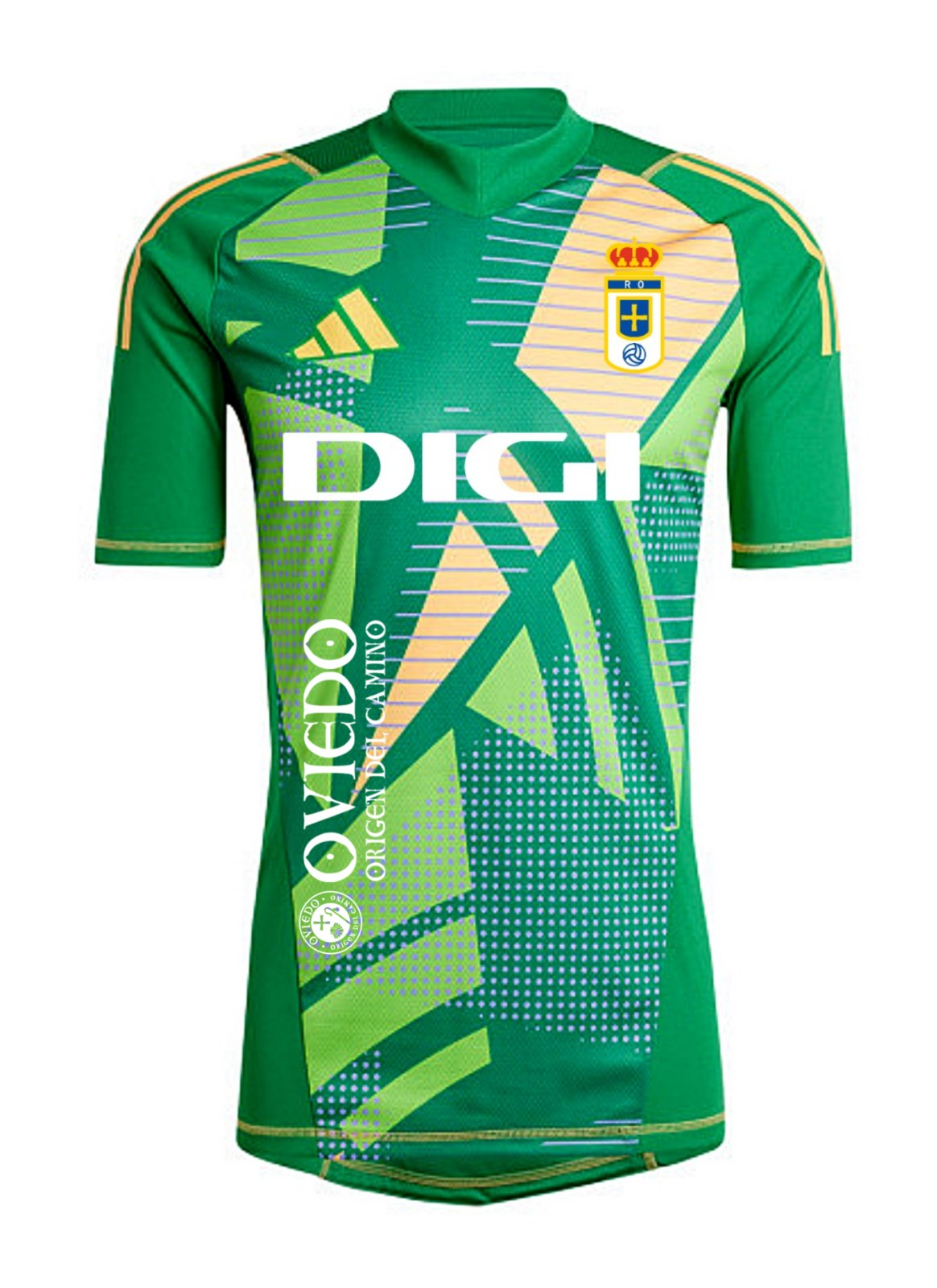Real Oviedo 2024-25 GK Home Kit