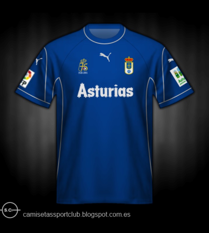 Real Oviedo 2001-02 Home Kit
