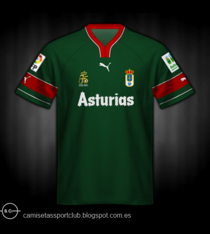 Real Oviedo 2001-02 Away Kit