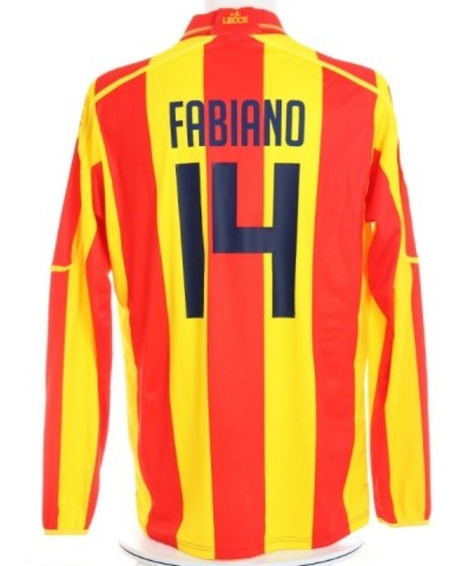 US Lecce 2008-09 Home Kit