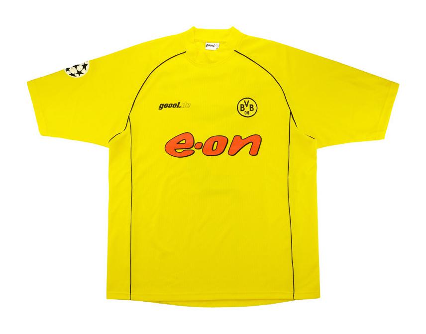 Borussia Dortmund 2002-03 Champions League Home Kit