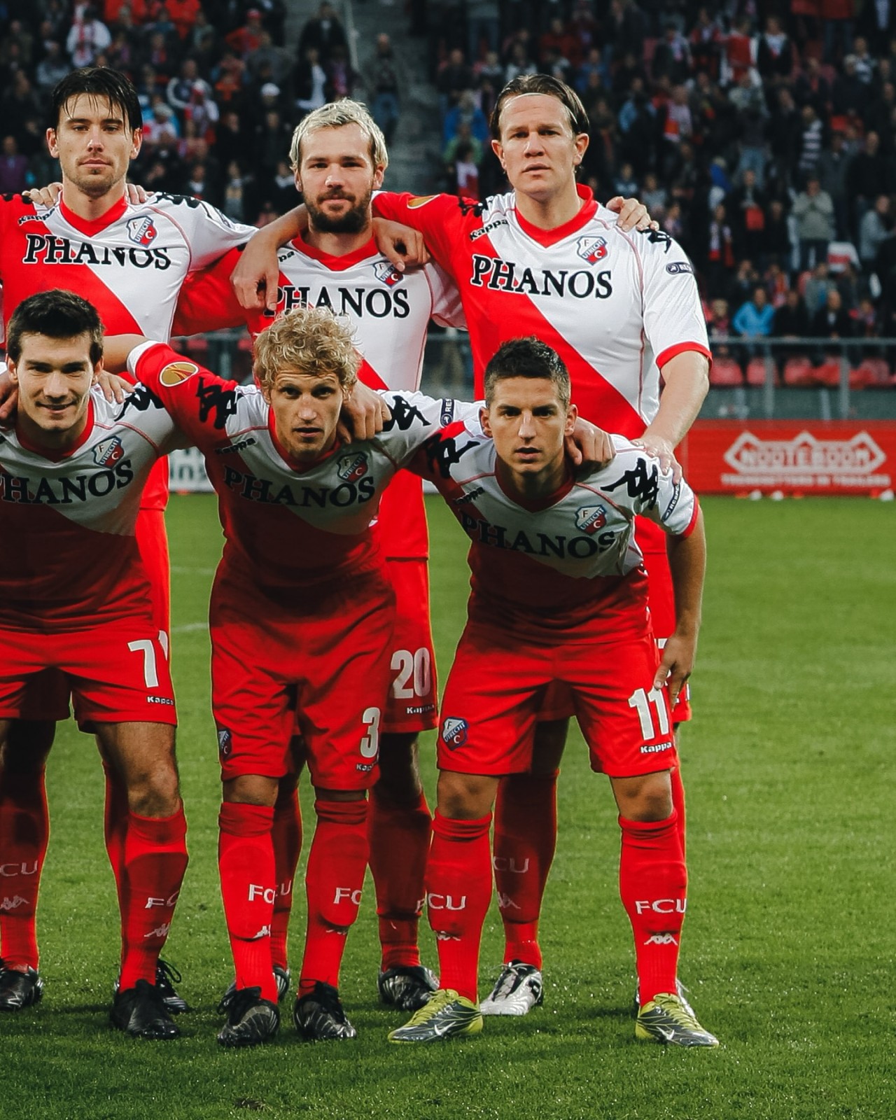 FC Utrecht 2010-11 Europa League Home Kit