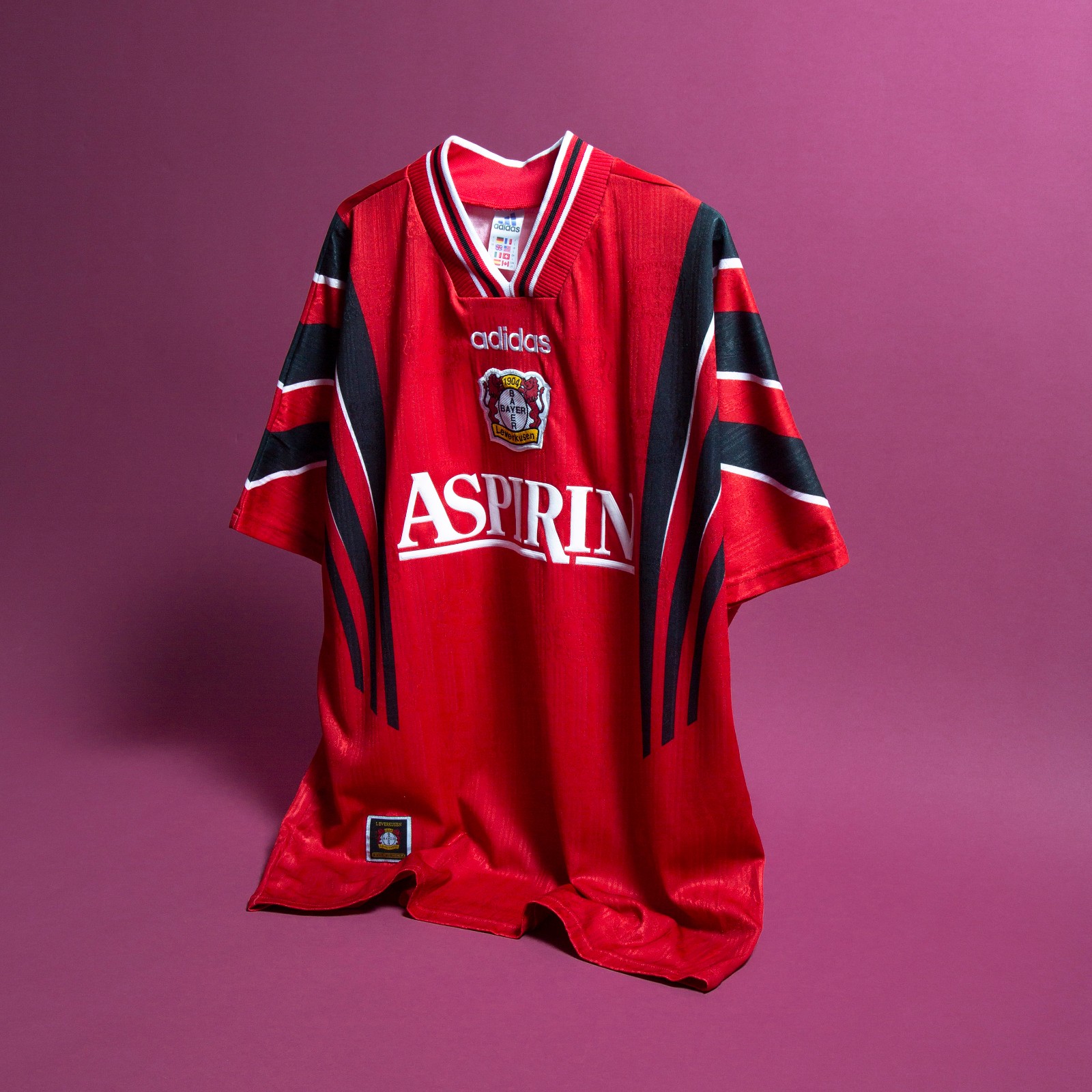 Bayer 04 Leverkusen 1996-97 Home Kit