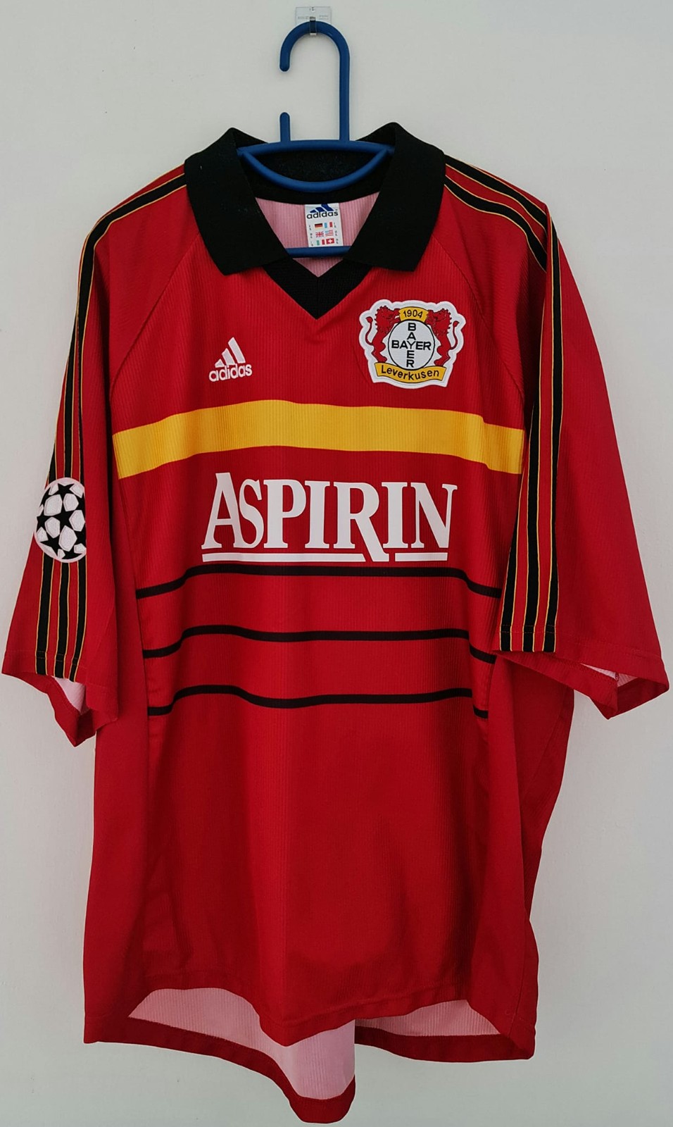 Bayer 04 Leverkusen 1998-99 UEFA Cup Home Kit