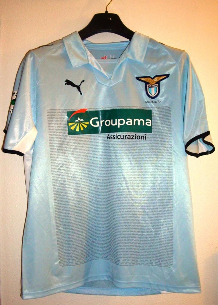 SS Lazio 2008-09 Home Derby Kit