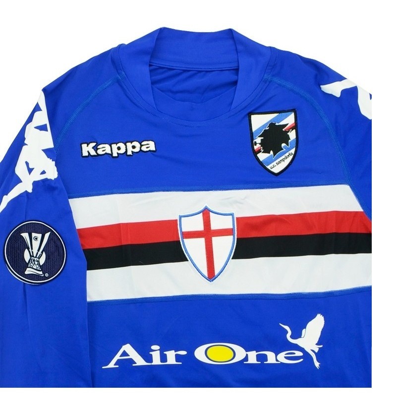 UC Sampdoria 2008-09 UEFA Cup Home Kit